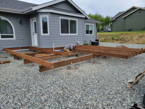 Deck Construction by Working Hands Professional Team