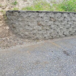 Retaining Wall Reconstruction project