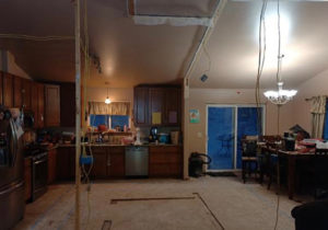 before photo of kitchen remodel project by Alaska general contractor