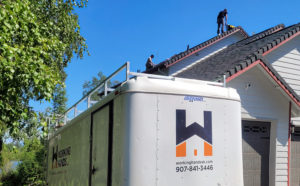 Working Hands crew for Roof Shingles Repair