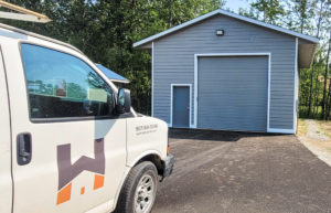 Medical Mobile Unit (MMU) garage for Heartreach by Working Hands