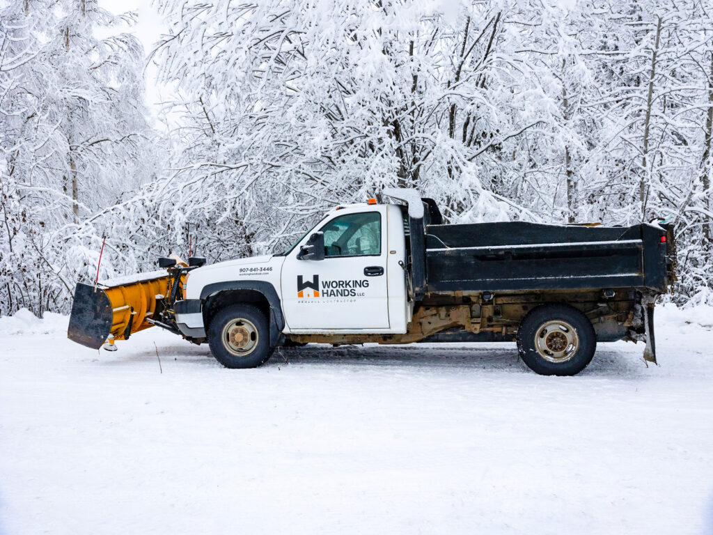 Residential and Commercial Snow Plowing services in Wasilla, Alaska