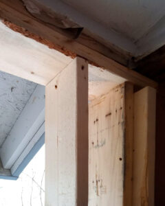 Wall repair by a general contractor in Wasilla due to water leakage
